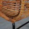 Rattan Easy Chair by Rohé Noordwolde, the Netherlands, 1950s 10