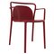 Classe Burgundy Chairs from Mowee, Set of 4, Image 1