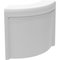 Curved Lacquered Classe Bar in White from Mowee 2