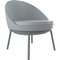 Lace Grey Lounge Chair with Cushion from Mowee 2