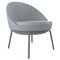 Lace Grey Lounge Chair with Cushion from Mowee 1