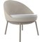 Lace Grey Lounge Chair with Cushion from Mowee, Image 3