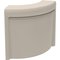 Curved Lacquered Classe Bar in Cream from Mowee, Image 2