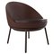Lace Chocolate Lounge Chair with Cushion from Mowee, Image 1