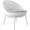 Fauteuil en Dentelle Blanche avec Coussin de Mowee 2