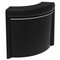 Curved Lacquered Classe Bar in Black from Mowee 1