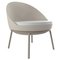 Lace Cream Lounge Chair with Cushion from Mowee, Image 1