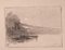Edmond Cuisinier, Landscape, Original Drawing, Early 20th Century 1