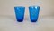 Art Deco Glass Sculptured Handcrafted Vases by Reijmyre, Sweden, 1930s, Set of 6 11