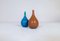 Mid-Century Drop Sculptured Vases attributed to Carl-Harry Stålhane for Rörstrand, Sweden, 1960s, Set of 2, Image 2