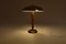 Art Deco Brass and Birch Table Lamp by from Nordiska Kompaniet for Nordic Company, Sweden, 1940s 15