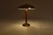 Art Deco Brass and Birch Table Lamp by from Nordiska Kompaniet for Nordic Company, Sweden, 1940s, Image 15