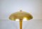 Art Deco Brass and Birch Table Lamp by from Nordiska Kompaniet for Nordic Company, Sweden, 1940s 6