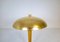 Art Deco Brass and Birch Table Lamp by from Nordiska Kompaniet for Nordic Company, Sweden, 1940s, Image 6