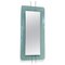 Light Blue Rectangular Mirror attributed to Max Ingrand for Fontana Arte, Italy, 1950s 1
