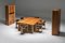 Natural Walnut Scuderia Dining Table attributed to Carlo Scarpa for Bernini, 1977 16