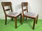 Dining Chairs with Padded Seats, 1930s, Set of 2 2