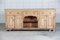 Antique English Monumental Estate Dresser Base, 1890 1