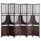 Vintage Six Panel Room Divider in Bamboo and Ratta, 1970s, Image 1
