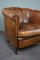 Club chair vintage in pelle di pecora, Immagine 7