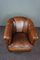 Club chair vintage in pelle di pecora, Immagine 6