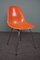 Orangefarbener DSX Stuhl aus Acrylglas von Eames für Herman Miller 2