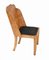 Art Deco Accent Chairs in Maple, Set of 2 5