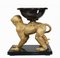 Gilt Monkey Urn Statue with Casting Ape Bowl 6