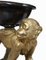 Gilt Monkey Urn Statue with Casting Ape Bowl 5