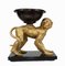 Gilt Monkey Urn Statue with Casting Ape Bowl 2
