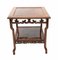 Antiker chinesischer Tisch aus geschnitztem Hartholz, 1880 7
