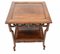 Antiker chinesischer Tisch aus geschnitztem Hartholz, 1880 3
