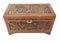 Antique Chinese Trunk in Wood, 1920 2