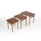 Nesting Tables in Teak, 1960s, Set of 3, Image 3