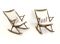 Rocking Chairs Mid-Century par Frank Reenskaug pour Bramin, Set de 2 3