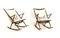 Rocking Chairs Mid-Century par Frank Reenskaug pour Bramin, Set de 2 1