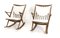 Rocking Chairs Mid-Century par Frank Reenskaug pour Bramin, Set de 2 4