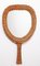 Vintage Basket Mesh Oval Hand Mirror, Image 1