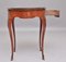 Early 20th Century French Kingwood and Marquetry Side Table, 1910, Image 11