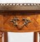 Table Basse Antique en Marqueterie avec Plateau en Porcelaine, 19ème Siècle 13