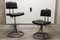 French Industrial Office Chairs in Leather, 1950s, Set of 2, Image 11