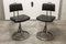 French Industrial Office Chairs in Leather, 1950s, Set of 2, Image 33