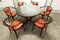 Round Dining Table & Armchairs, Set of 7, Image 4