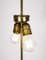 Art Deco Heavy Brass Floor Lamp, 1920s 8