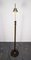 Art Deco Heavy Brass Floor Lamp, 1920s 2