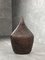 Vintage Brown Ceramic Vase, 1957 1