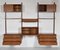 Dänisches Modulares Royal System Teak Regal von Poul Cadovius, 1950er, 12er Set 6