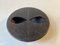 Vintage Black Cast Iron Mask Lidded Bowl, Sweden, 1960s 9