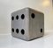 Vintage Aluminium Dice Candleholder, 1980s 4