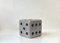 Vintage Aluminium Dice Candleholder, 1980s 1